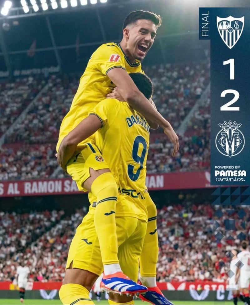 西甲焦点战！黄色潜水艇主场出击，塞维利亚能否逆袭？​